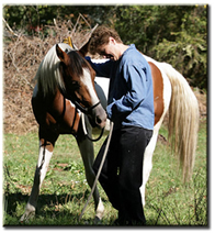 Theresa and Tehya Enjoying a Quiet Moment